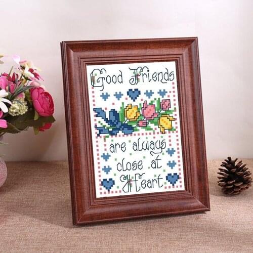 HC822 DIY Home Decoration Fun Needlework Craft Counted Cross Stitch Kit Embroidery Floss 14CT 18CT Stich Packages Paiting Gift