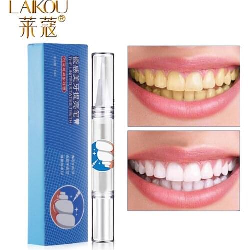 LAIKOU Brand Teeth Whitening Cleaning Bleaching Kit Dental White Teeth Whitening Pen Blanqueador Dental Neutral Effective Tools