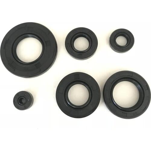 SNXSMO Motorcycle Full Complete Engine Oil Seal Rubber Gear Shaft Seal For Suzuki AX100 AX 100