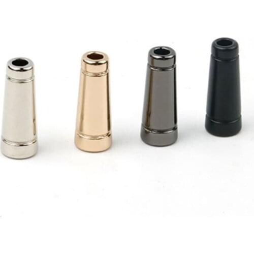 Metal Rectangle Alloy Cord Stoppers Rope Ends for Clothes Bag Sportswear Shoelace Rope Parts Accessories 30PCS