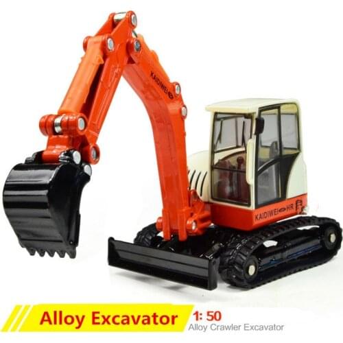 1: 50 alloy model toy Construction vehicles, high simulation excavator construction vehicles toys, free shipping
