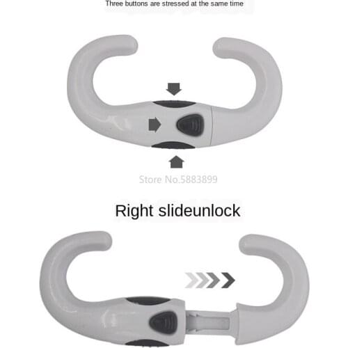 2PCS New C-shaped Child Safety Lock Child Safety Protection Lock Special Lock for Baby Anti-door Safety Cabinet