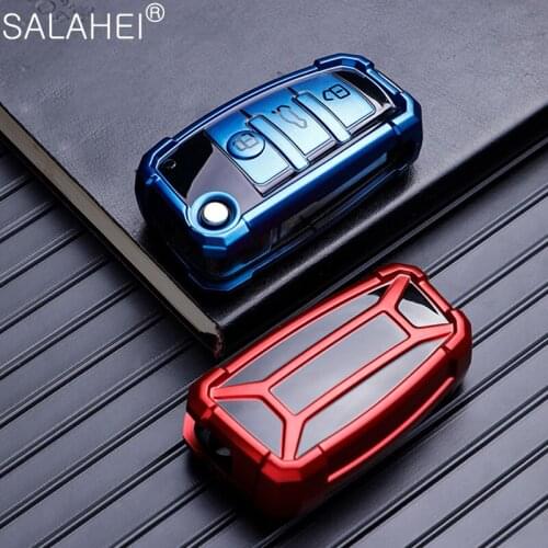 Full Cover TPU Car Key Protection Case For Audi A1 A3 A4 8P 8L 8V S3 RS3 Q3 Q7 C5 C6 S3 TT Auto Key Protect Holder Shell Ring