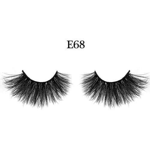 High Quaity 3D Mink Eyelashes 25mm Lengthen 100% Hand Made False Lashes Eye Extension cilios Long lasting
