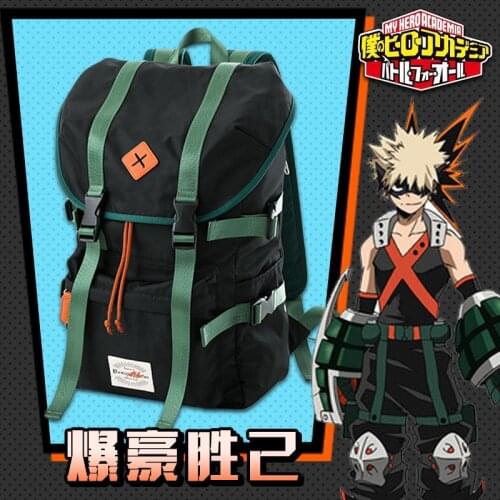 Anime My Hero Academia Backpack Izuku Bakugou Todoroki School Bags for Travel Storage Sport Outdoor knapsack Bags