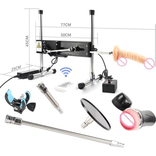 Fredorch Premium Quiet Sex Machine Vac-u-Lock Turbo Gear Power 120w Stainless Steel Frame Love Machine Sex Product Toy for Adult