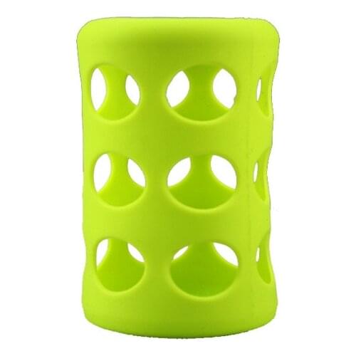 180ml Straight Wide Mouth Bottle Silicone Cover Anti-scalding Protective Cover Baby Feeding Bottle Accessories