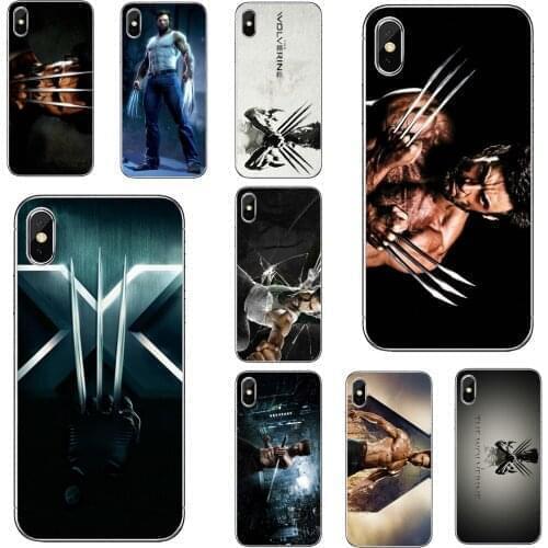 For Huawei P30 P40 P20 P7 P8 P9 P10 Lite Plus Pro 2015 2016 2017 Mini Silicone Cover Bag wolverine-logan-Movie-X-Men-Super-Hero