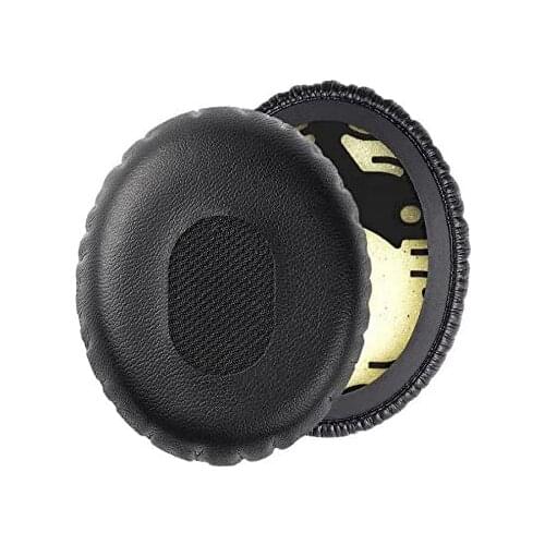 Replacement Ear Pads Earpads Cushion for Bose QuietComfort 3 QC3 Headphone (Black)