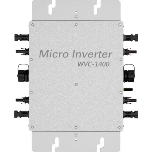 New Version 1200W Micro PV Inverter On Grid Inverter Output Solar panel inverter WVC1200W