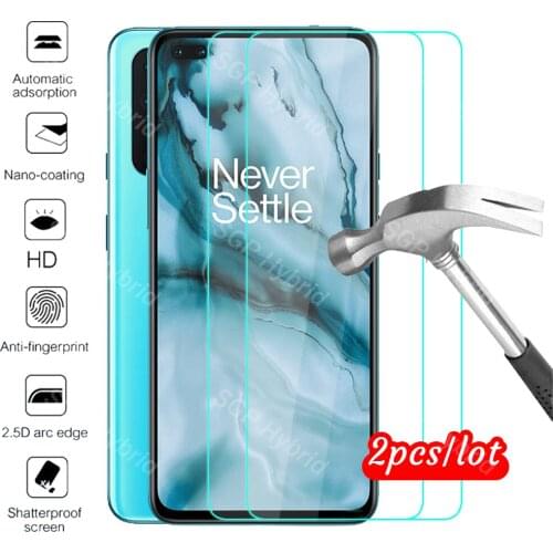 2pcs tempered glass For OnePlus Nord screen protector For OnePlus 8 Nord Z protective film One Plus 8Nord Oneplus8 1+Nord glass