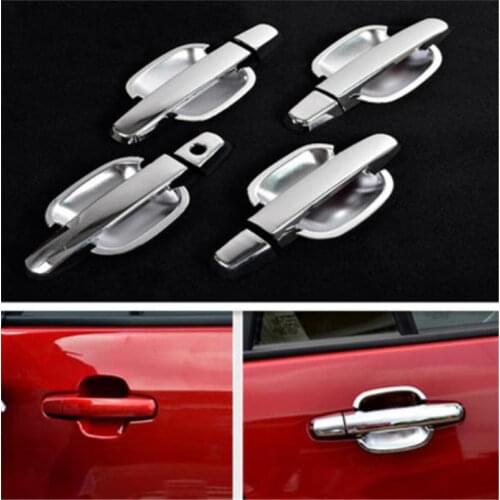 ABS Door Handle Bowl Door handle Protective covering Cover Trim For Chery Tiggo Chery A5 2005-2011 2012-2016 Car styling