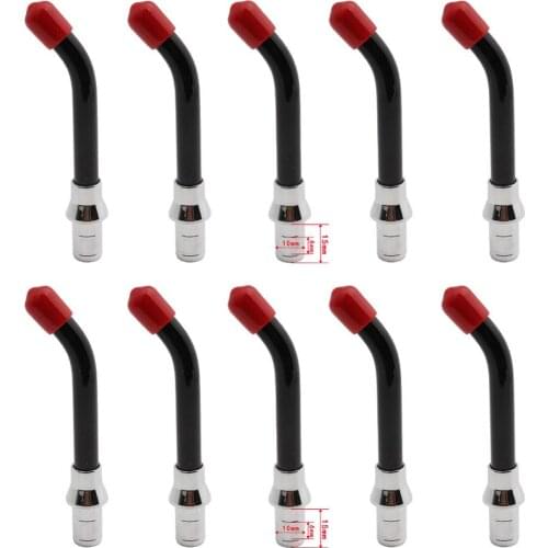 10pcs Universal Dental Optical Fiber Guide Rod Tips For Dental LED Curing Light Lamp 10*15mm
