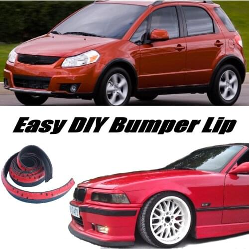 Bumper Lip Deflector Lips For Suzuki SX4 SX-4 SX 4 Neo Baleno Front Spoiler Skirt For Car Tuning View / Body Kit / Strip
