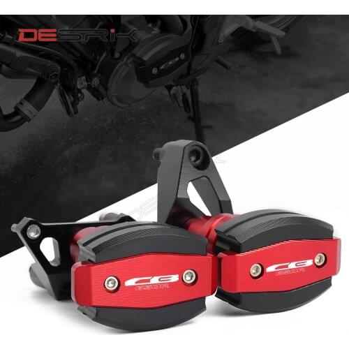 DESRIK For HONDA CB650R CBR650R CB CBR 650R 2019 2020 Motorcycle Accessories Frame Slider Fairing Guard Crash Pad Protector