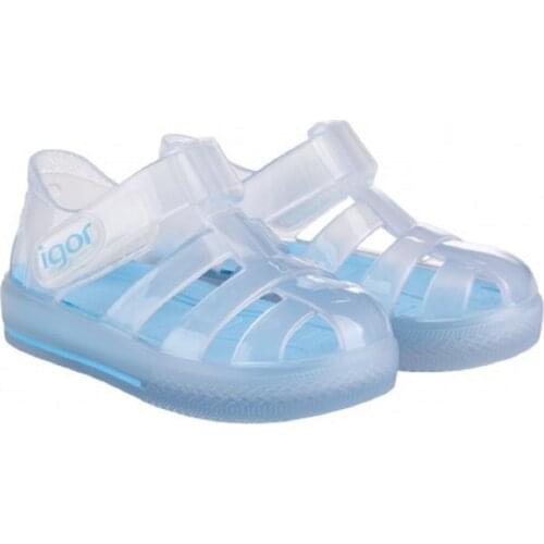 Igor childrens sandals for water, crabs with removable insole and non-slip sole, side closure with velcro