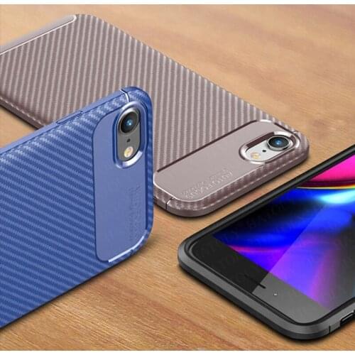 For iPhone SE 2020 SE 2 Case Anti-knock Matte Soft Phone Back Cover For iPhone 6 s 6s 7 8 Plus XR XS 11 Pro Max SE2 SE 2020 Case