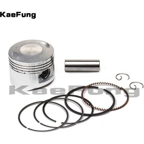 Yinxiang YX125cc Engine Piston kit 52.4mm 14mm Pin Ring Set for YX 125cc Engines Chinese Pit Dirt Bike ATV Quads