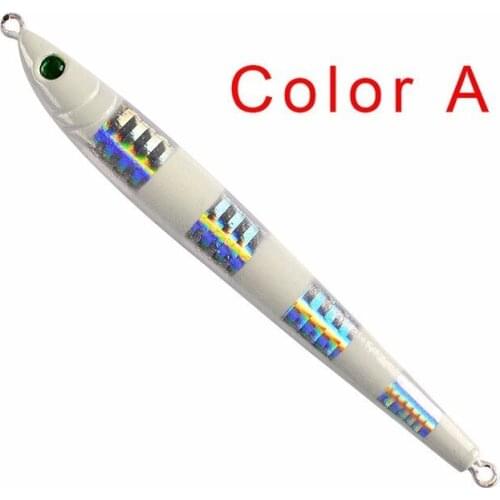 Metal Jigging Lead Alloy Fishing Lure 3D Eyes Artificial Sea Fishing Paillette Wobbler Artificial Hard Baits 7g/10g/17g/40g/60g