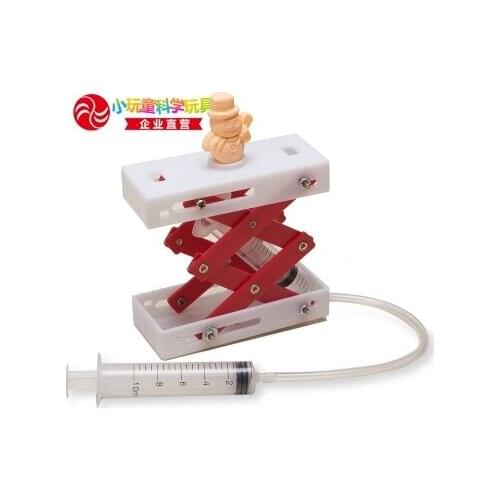 Technology mini production Science experiments small equipment Lifting platform model free shipping