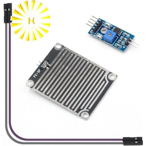 1set/lot Snow/Raindrops Detection Sensor Module Rain Weather Module Humidity
