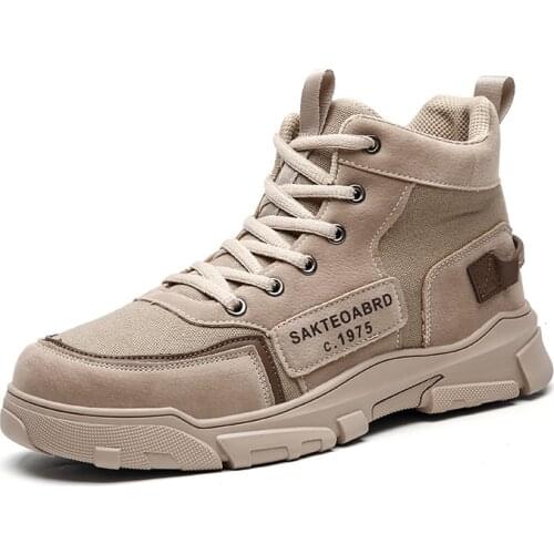 New Platform Sneakers for Men Breathable Casual Walking Running Shoes Outdoor Travel Fitness Sneakers Male Boots Cowboy Boots