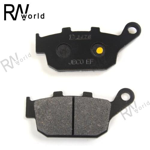 Motorcycles Front and Rear Brake Pads Pad For HONDA VT 250 CB 400F 88-90 VT250 CB400F CBR 250 CBR250 1988 1989 1990 Organic