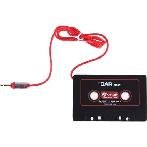 New Cassette Aux Cable Adapter Audiof or Phone MP3 CD Player Smart Phone Car Cassette Player Tape Converter 3.5mm Jack Plug