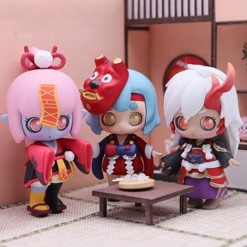 Birthday gift Onmyoji and baby joint name Trend Kid Doll desktop decoration Kawaii Toy Blind Random Box
