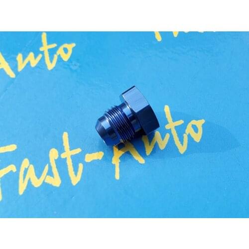 3/8-24unf thread -3an an3 an-3 flare plug for ptfe brake hose fitting end