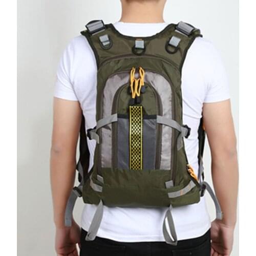 Fly Fishing Backpack Vest Combo Chest Pack for Tackle Bag with Water Bladder Multi Pocket Adjustable Straps for Men Women