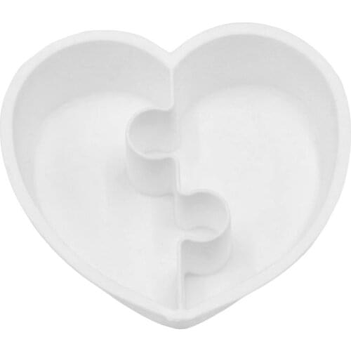 Silicone Heart-Shaped Cake Decorating Mold For Chiffon Mousse Dessert Baking Pan Valentine Tools Bakeware