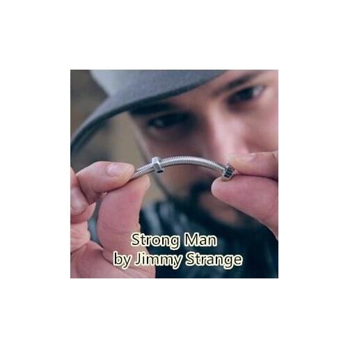 Strong Man by Jimmy Strange - Magic Trick,Mentalism Magic,For Professional Magicians,Fun,Party Trick,Illusion,Gimmick