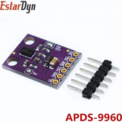 1pcs GY-9960-3.3 APDS-9960 proximity detection and non-contact gesture detection RGB and Gesture APDS9960