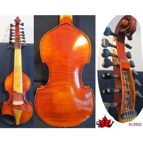 SONG brand 7*7 strings 14" Viola d'Amore, 14 strings 4/4 violin good sound 12952