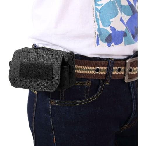 Tactical Utility Pouch Outdoor Pocket Mini Molle Pouch Waist Pack Travel Sports Bag Phone Bag