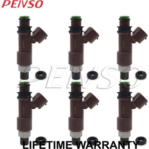 6x fuel injector for Subaru OUTBACK 2005~2009 / LEGACY 08~09 / B9 TRIBECA 06~07 3.0L H6