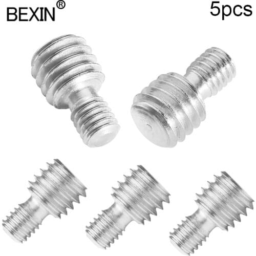 M6 to 3/8 inch conversion screw Adapter Camera Screw for Tripods Ball Head and Quick Welease Plate