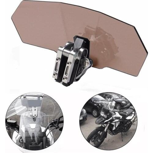 Motorcycle Parts Wind Deflector Windscreen Windshield for BMW R1200 gs for honda vfr 800 for Yamaha kawasaki versys 650 for Suzu