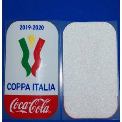 19-20 Italy Super Cup 2019 2020 coppa italia Badges football Print patch,Soccer Hot stamping Patch Badges