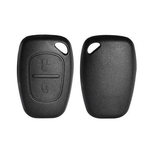 2 Button Replacement Remote Key Case Shell For Renault Master Vivaro Movano Traffic VelSatis Kangoo without key blade
