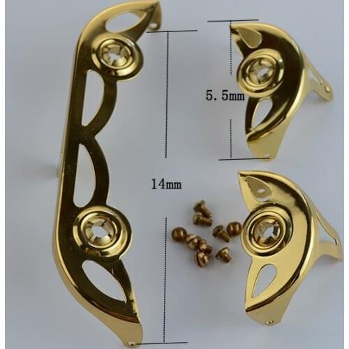 2set Gold tenor saxophone supporter below paint