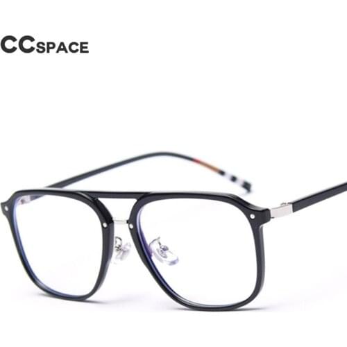 49357 TR90 Big Frame Square Glasses Frames Retro Men Women Optical Fashion Computer Glasses