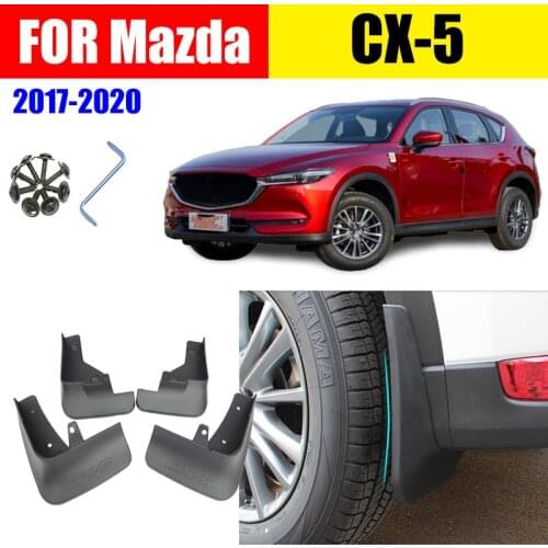 FOR Mazda CX-5 Mudguard Fenders CX5 Mud flaps splash Guard Fender Mudguards Mudflap Car accessories Front Rear 4 pcs 2017-2020
