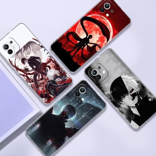 Tokyo Ghoul Kaneki Ken Phone Case For XiaoMi Poco Phone F1 X3 NFC M3 F3 X2 X3 Pro 5G F3 GT X3 GTF2 Pro 5G Clear Cover Shell