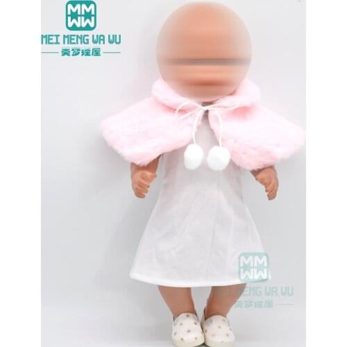 Baby clothes for doll fit 43 cm new born doll blue Siamese T-shirt