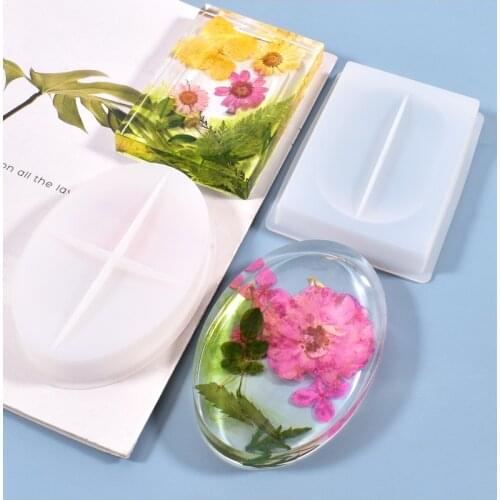 DIY Silicone Mold Soap Dish Leaking Drain Box practical Epoxy Resin Molds Handmade Craft Making Casting Moulds Home Decoration