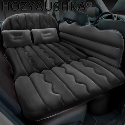 HOZYAUSHKA Car travel bed, car general air mattress, 37 points head guard, multi-function car