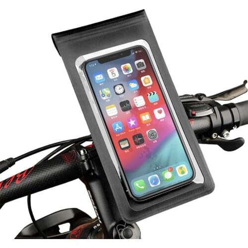 360 Degree Rotation Bicycle Phone Holder Bracket Waterproof Touch Screen MTB Bike Handlebar Phone Support Case Bike Accessories