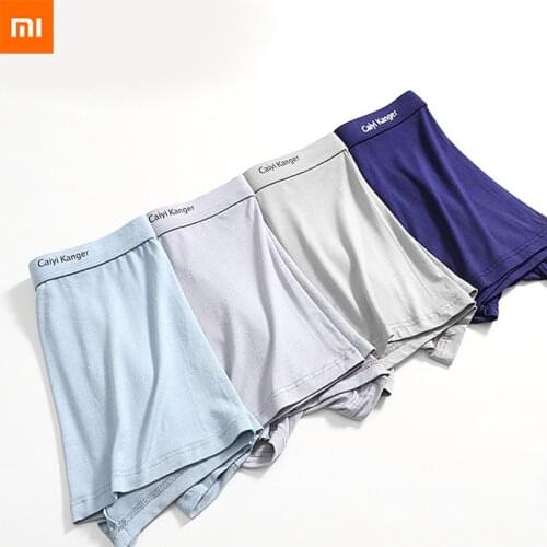 New Xiaomi Mijia Cool feeling Mens Underpants Granular Massage Mens Boxer Shorts Large Size Underpants Sports Underwear